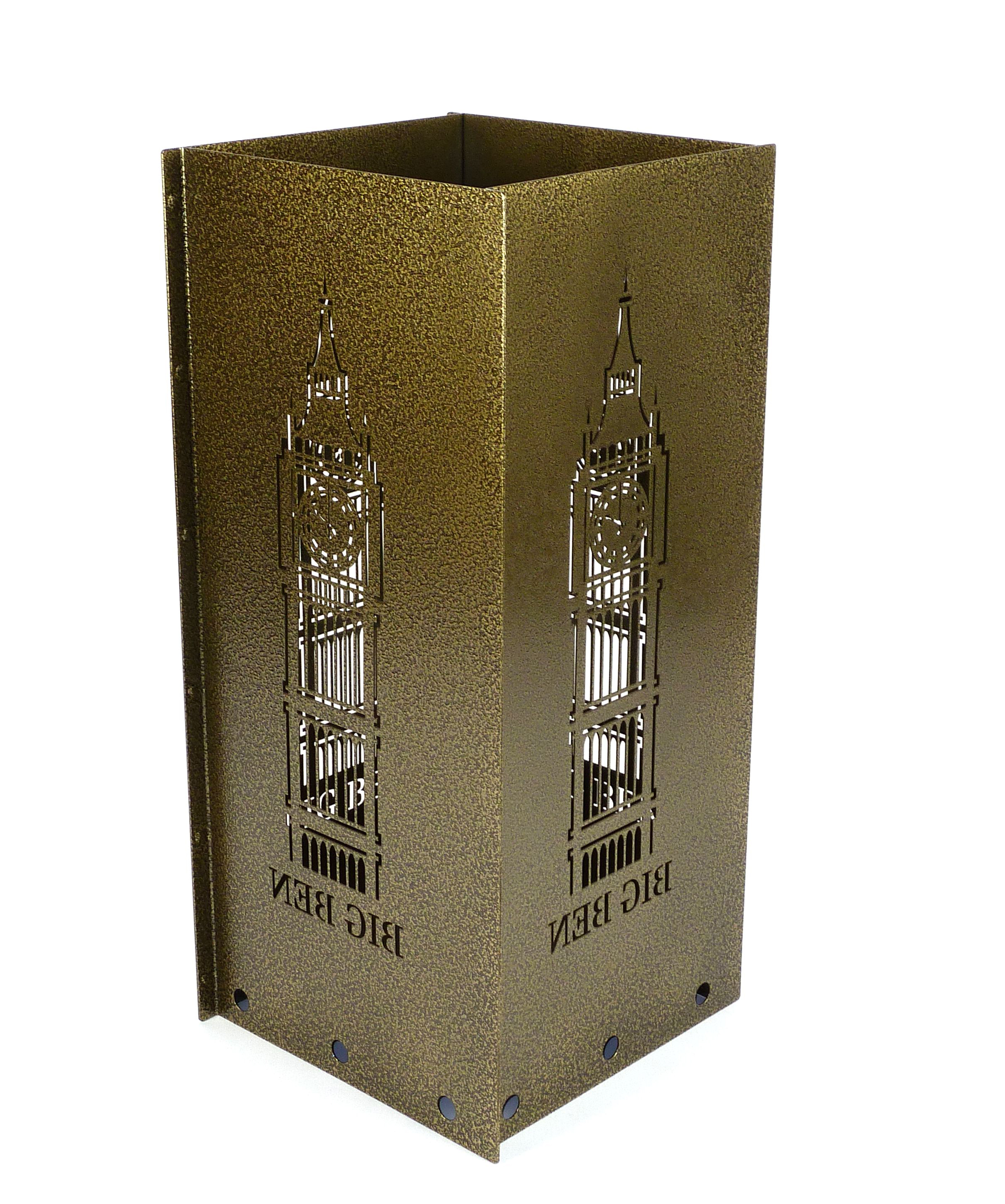 

Корзина для зонтов Ferrum Big Ben Gold, 25х25х55см., подставка под зонт