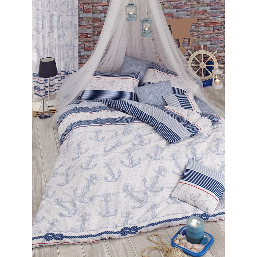 

Постельное белье Eponj Home Евро Голубой 000165427