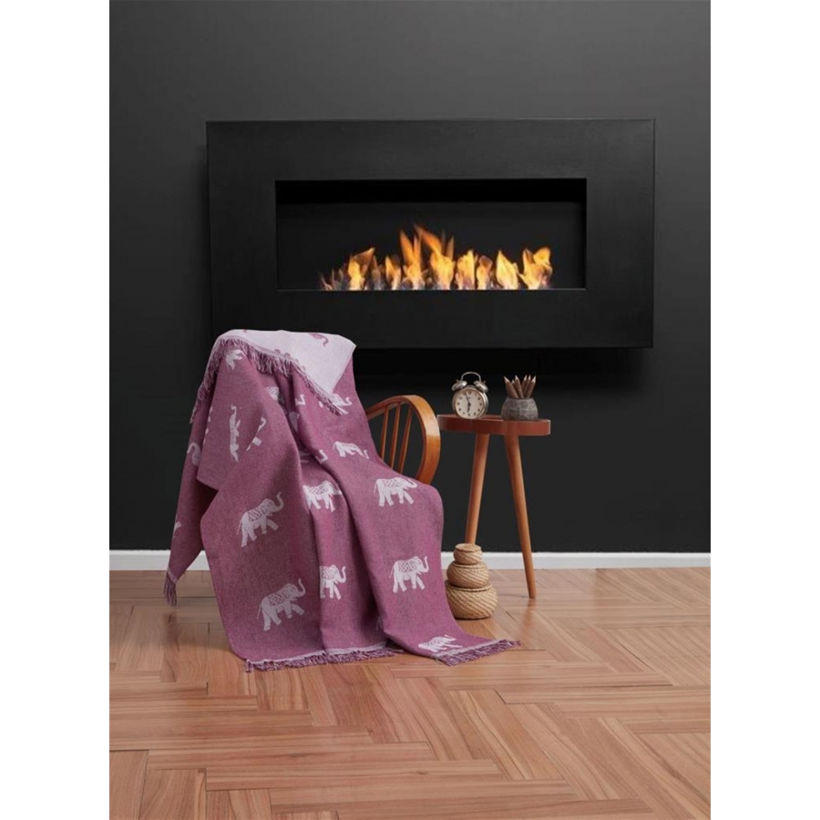 

Плед-накидка Fil Eponj Home 170х220 см Фиолетовый 000166306
