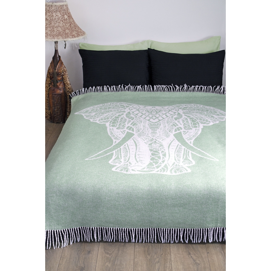 

Плед Elephant Lotus 170х200 см Ментоловый 000166195