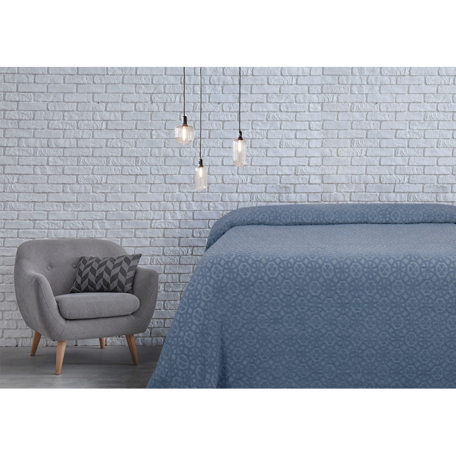 

Простынь махровая Deco Lotus 200х220 см Голубой 000164527