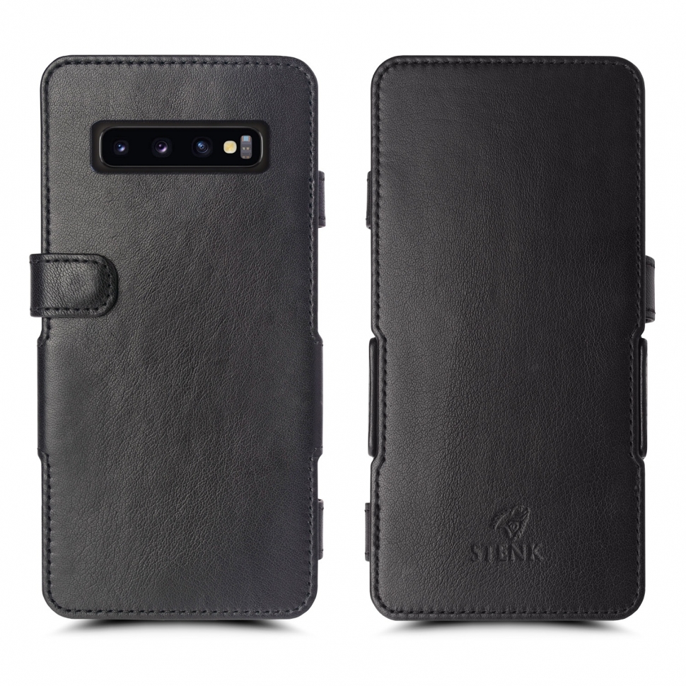

Чехол книжка Stenk Prime для Samsung Galaxy S10 Plus Чёрный
