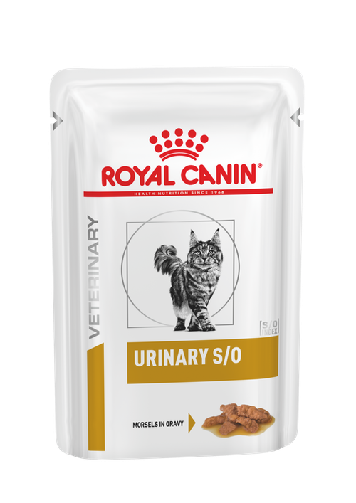 

Royal Canin Urinary S/O Feline 85 гр упаковка 12 шт лечебный влажный корм (Роял Канин) в соусе