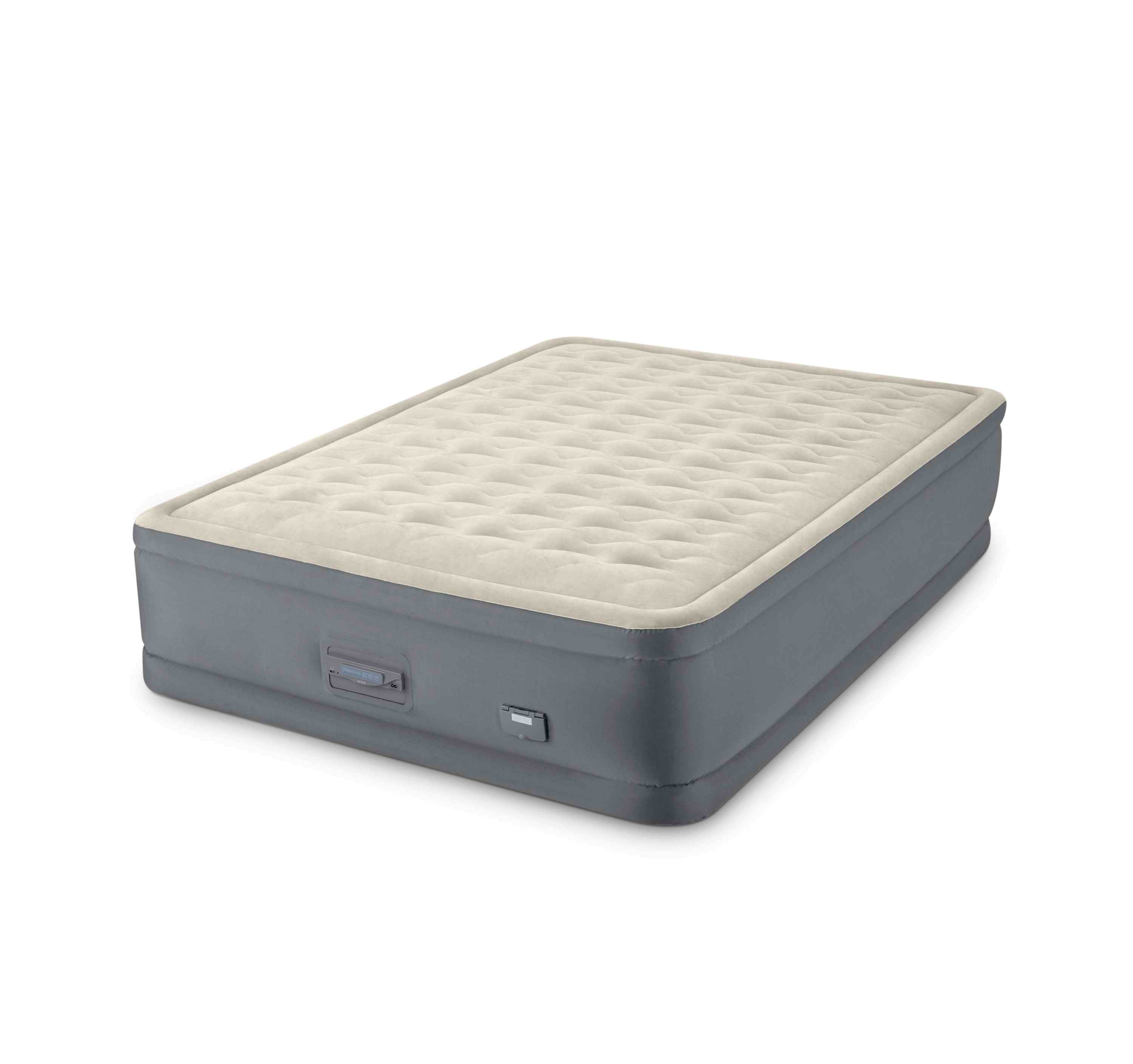 

Двухспальная надувная кровать Intex 64926 PremAire 152 x 203 x 46 см Серая (RT-64926)