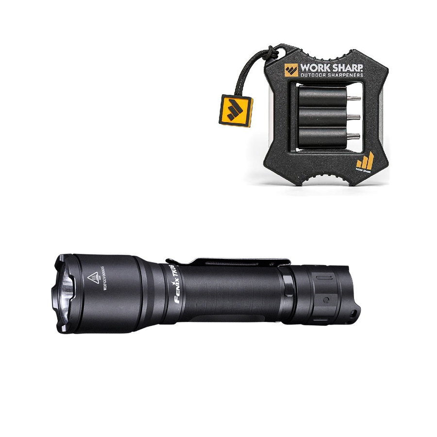 

Ліхтар ручний Fenix TK06 + Work Sharp Micro (аккумулятор 2600mAh с micro-USB зарядкой, 800люмен) набор