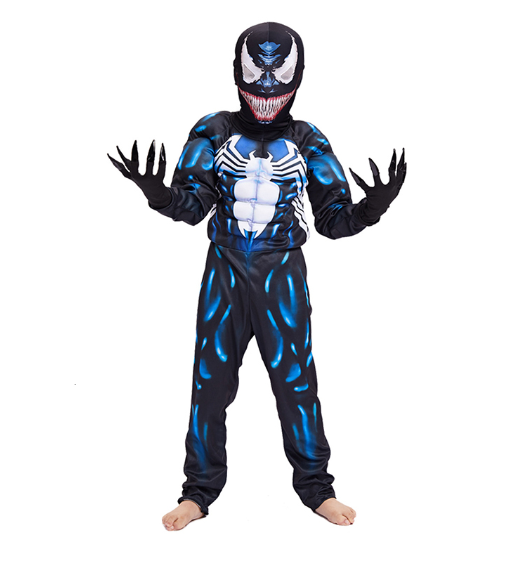 

Костюм Веном (М 123-132 см) детский объемный VENOM Симбиот V-Toy
