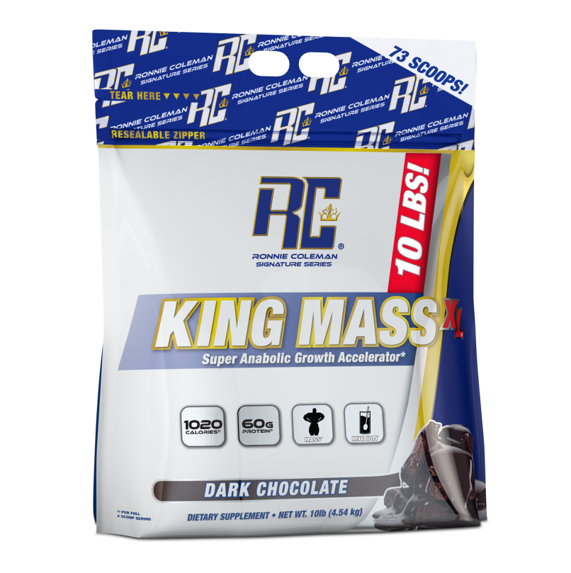 

Гейнер Ronnie Coleman King Mass XL 4540 г Шоколад (4384303710)