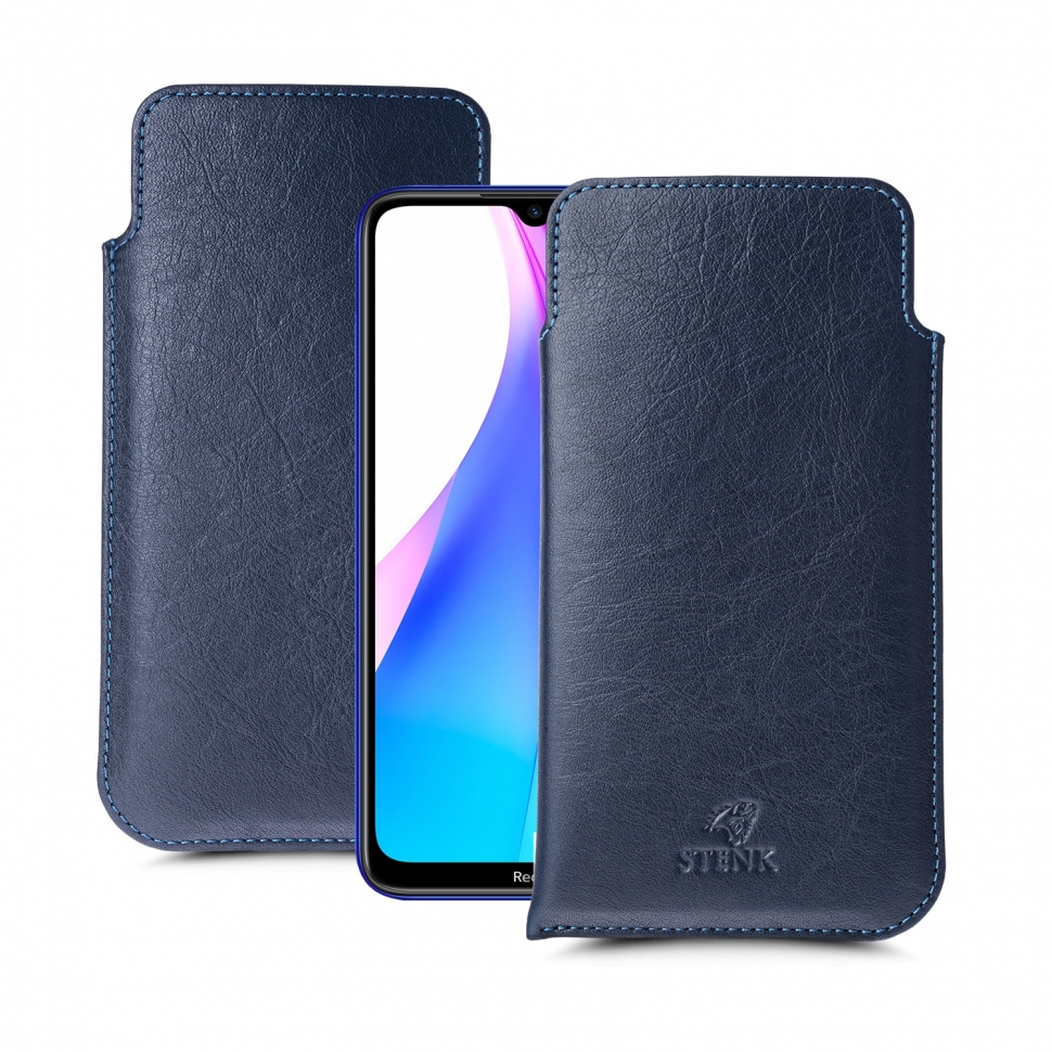 

Футляр Stenk Elegance для Xiaomi Redmi Note 8T Синий
