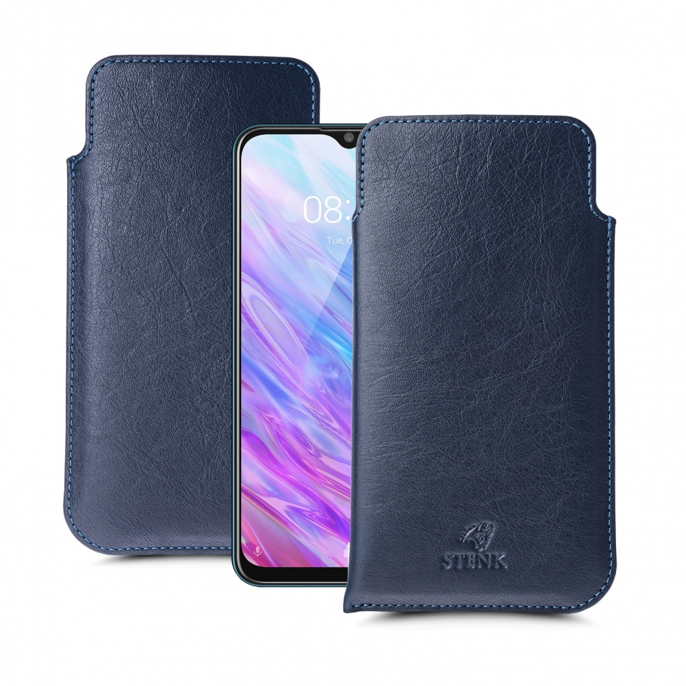 

Футляр Stenk Elegance для ZTE Blade 20 Smart Синий