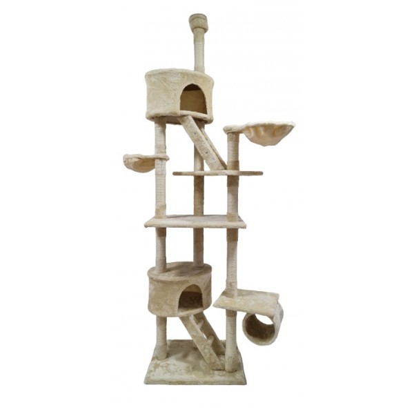 

Когтеточка (дряпка) для кошек Avko 1975 Бежевый 4-х ярусная + 2 домика и 2 лежанки + 2 лестницы