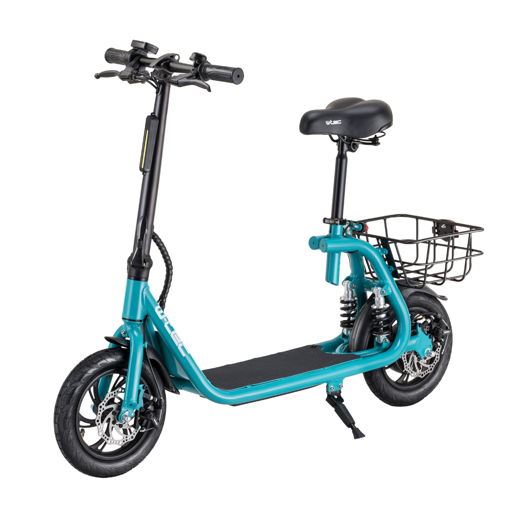 

Електросамокат з сидінням W-TEC Billar 500W 12' - синій