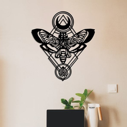 

Деревянная картина - панно Животные Butterfly 70x95 см