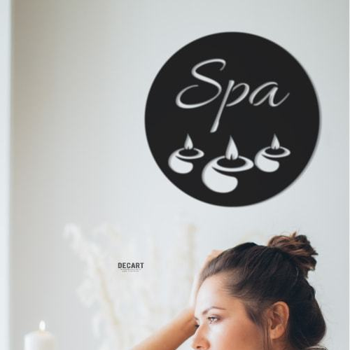 

Деревянная картина - панно Для салонов красоты SPA 100х100 см