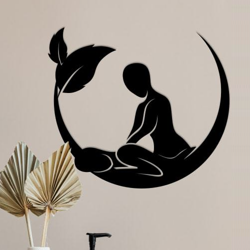 

Деревянная картина - панно Для салонов красоты Massage 70х62 см