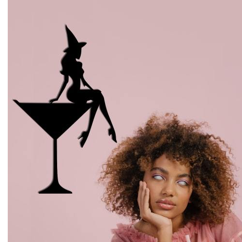 

Деревянная картина - панно Хеллоуин Cocktail 90х55 см