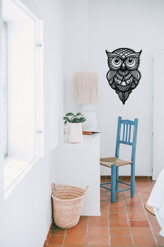 

Деревянная картина - панно Животные Owl 88х140 см
