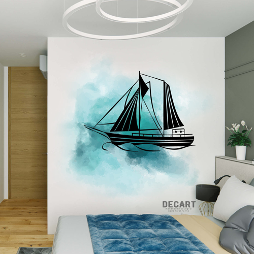 

Деревянная картина - панно Авто/Самолеты/Корабли Корабль 82х60 см