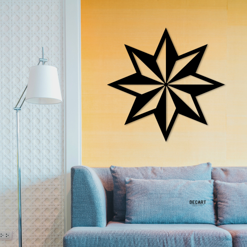 

Деревянная картина - панно Для дома Wind Flower 50х50 см