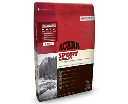 

Корм для собак Acana Sport & Agility для взрослых активных и рабочих собак всех пород, 17 кг a53017