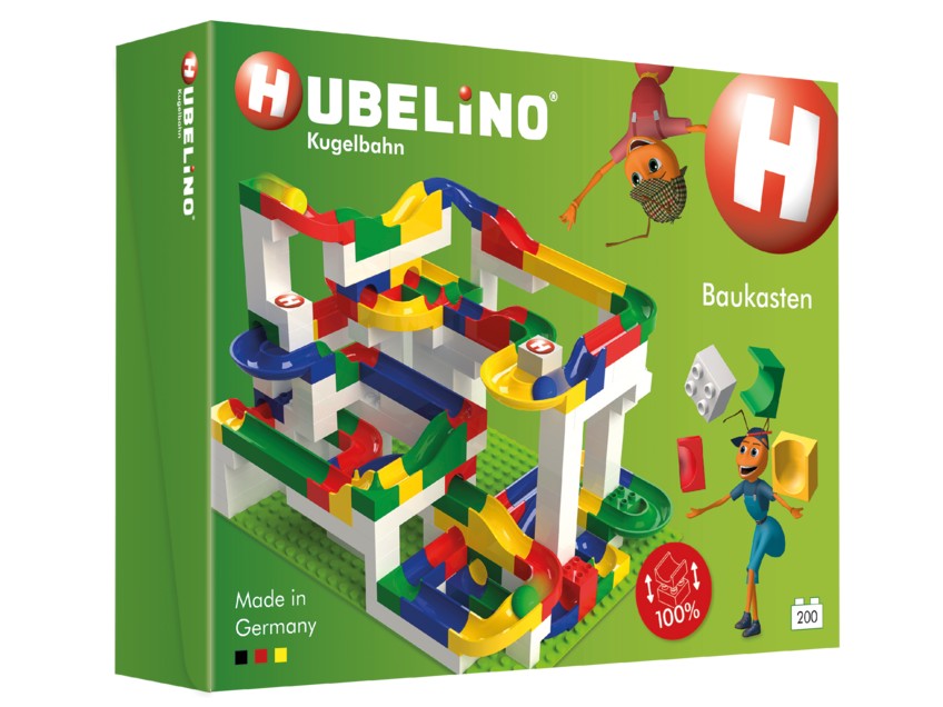 

Детский конструктор Hubelino Big Building Box 200 деталей (420183)