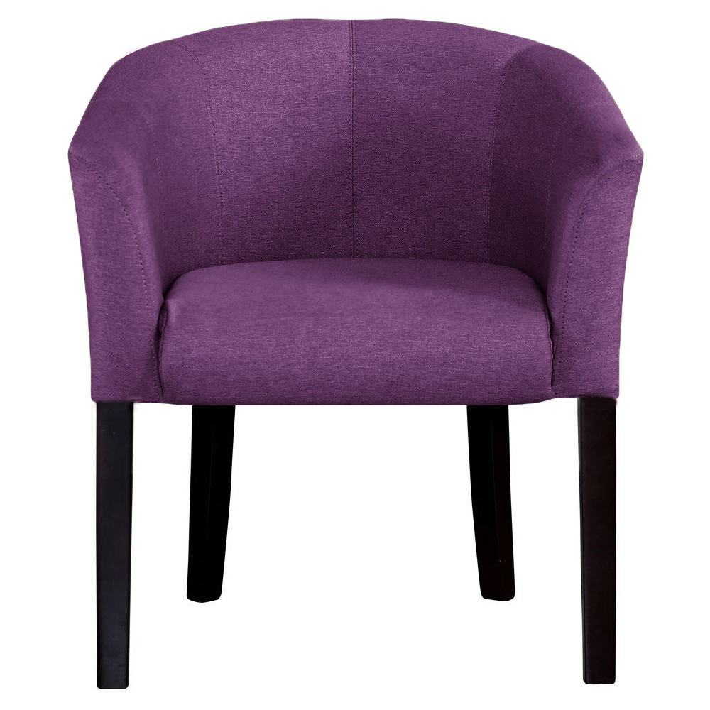 

Кресло в гостиную, спальню, кафе Велли дерево венге/ткань Сидней-13 сиреневый AMF