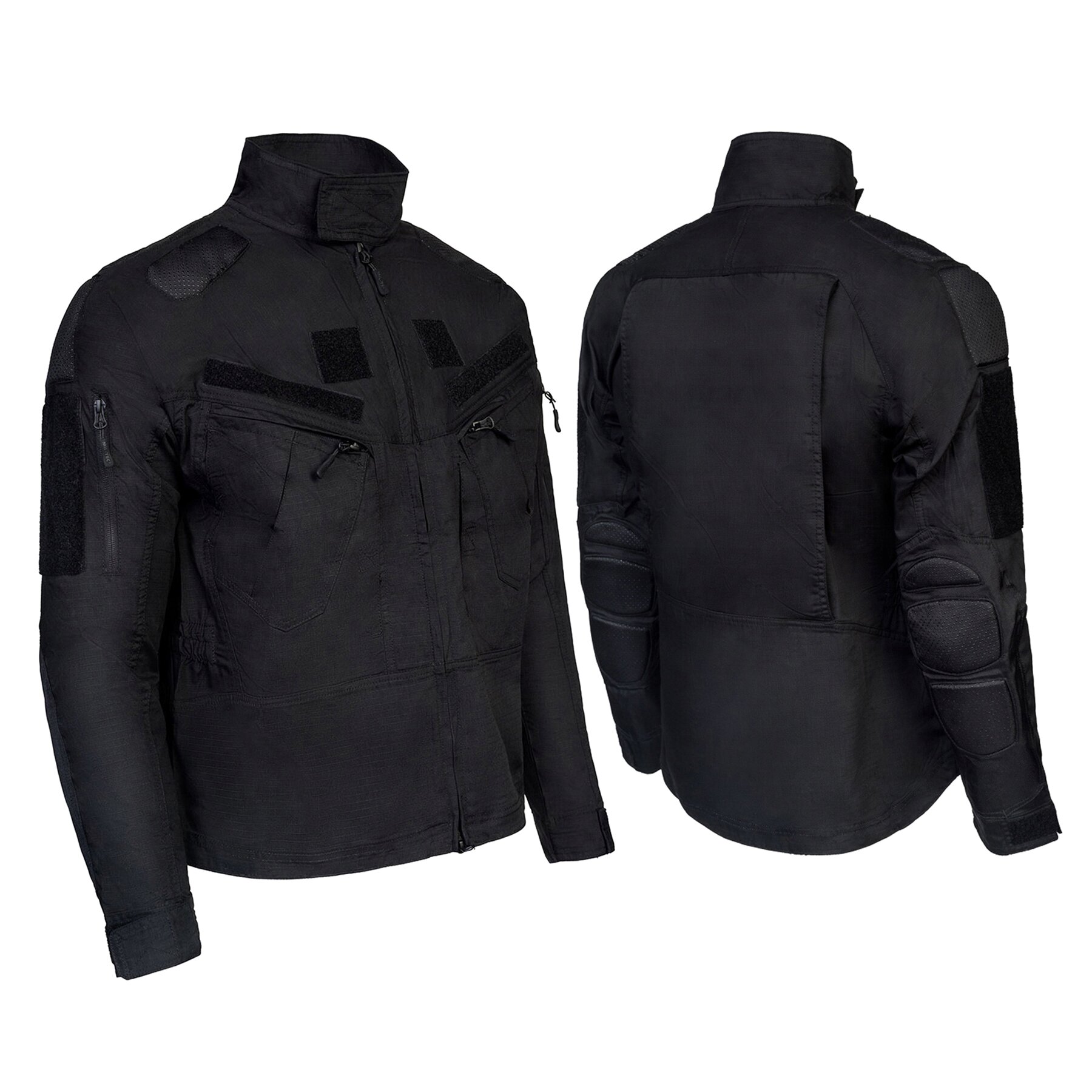 

Куртка тактическая Китель Рип-Стоп COMBAT JACKET CHIMERA Черная M