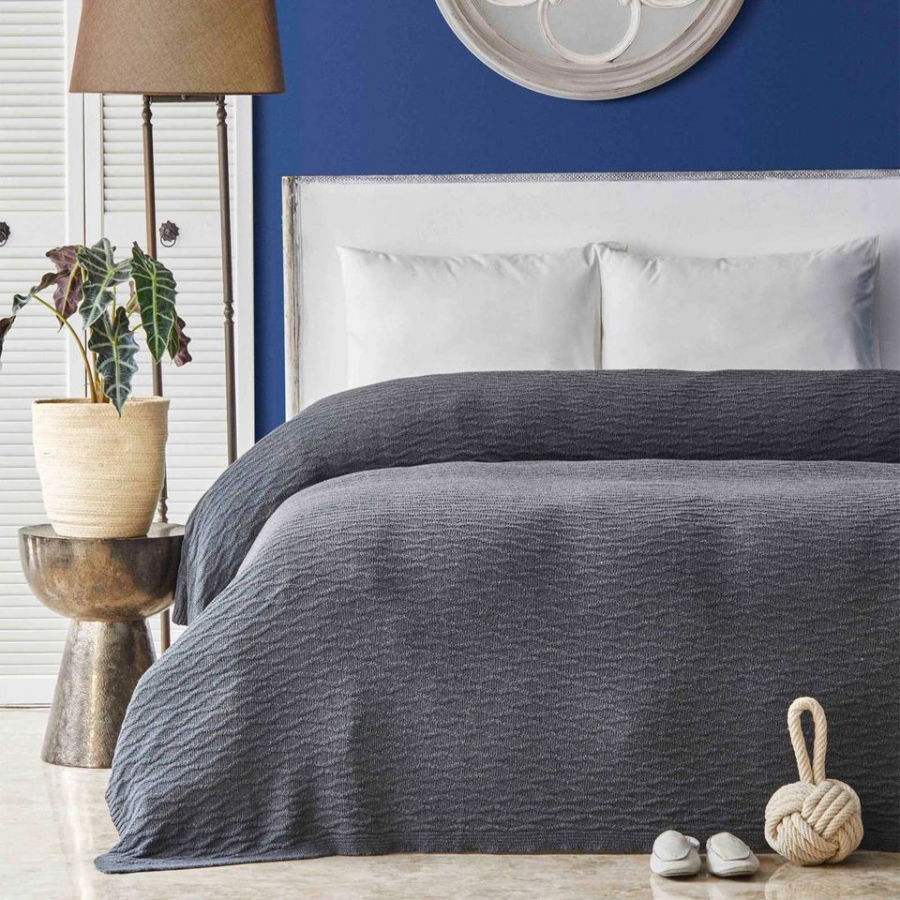 

Покрывало Nautica Home 200х220 см Серый 000165858
