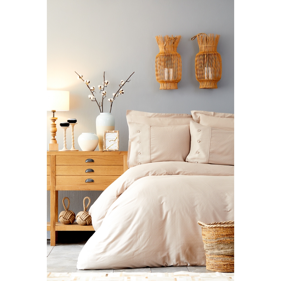 

Постельное белье Infinity Karaca Home Евро Бежевый 000165205