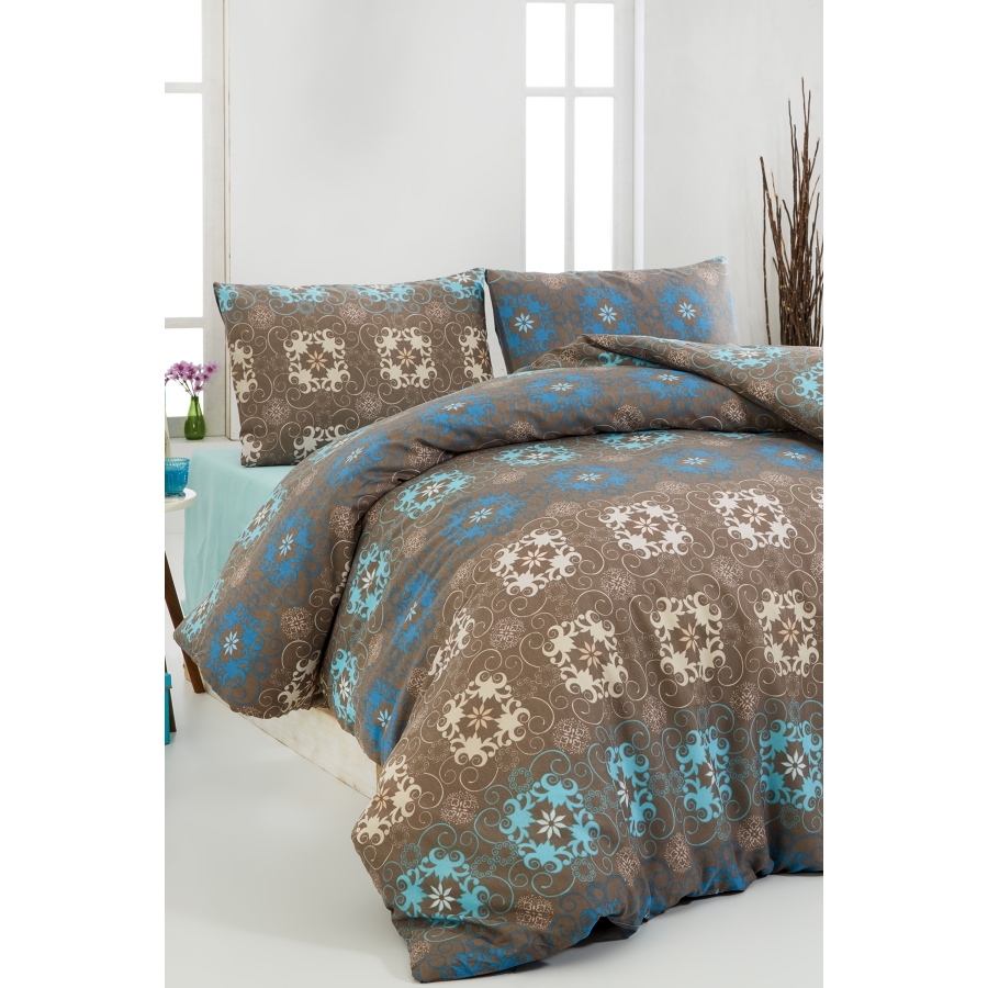 

Постельное белье Eponj Home Полуторный Кофейный 000165425