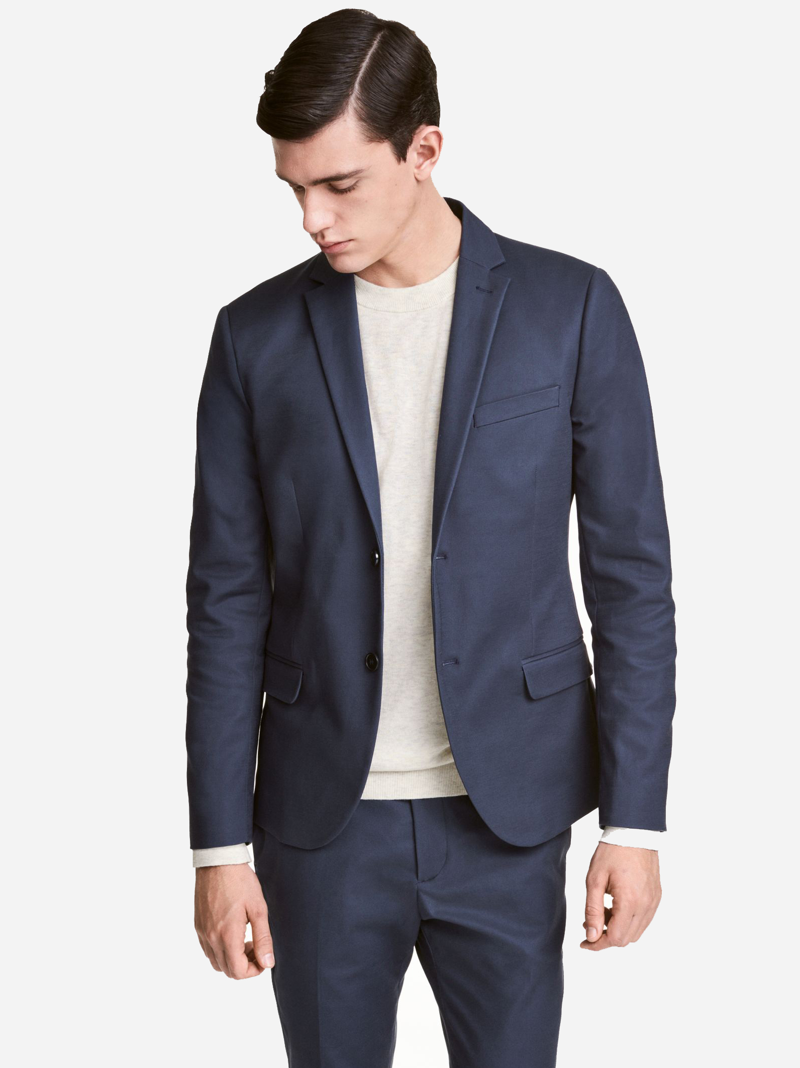 

Пиджак H&M 07-0451286-003 52 Синий (СА2000001511091)