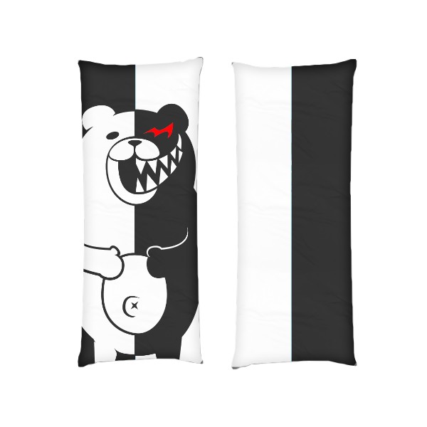 

Подушка Monokuma Danganronpa дакимакура двухсторонняя стандарт 40 х 100 см - MyTee