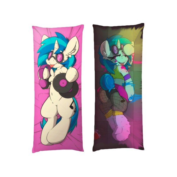 

Подушка Dj Pon-3 дакимакура двухсторонняя стандарт 40 х 100 см - MyTee
