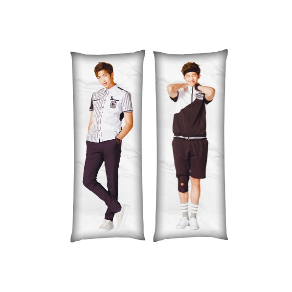 

Подушка BTS-Rap Monster RM дакимакура двухсторонняя стандарт 50 х 150 см - MyTee