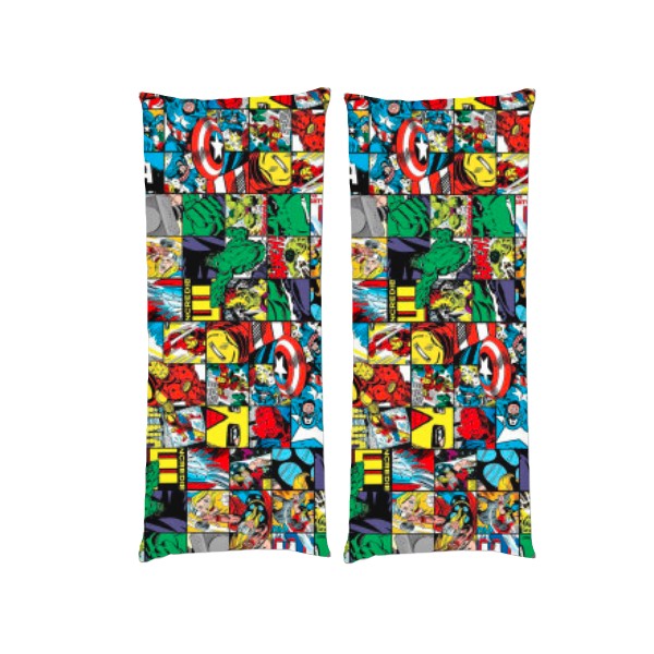 

Подушка Marvel [2] дакимакура двухсторонняя стандарт 40 х 100 см - MyTee