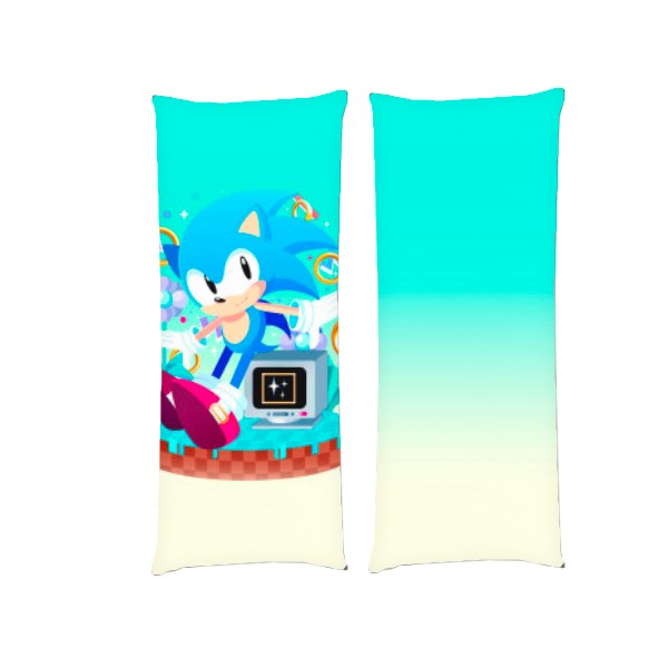 

Подушка Sonic (24) дакимакура двухсторонняя стандарт 40 х 100 см - MyTee