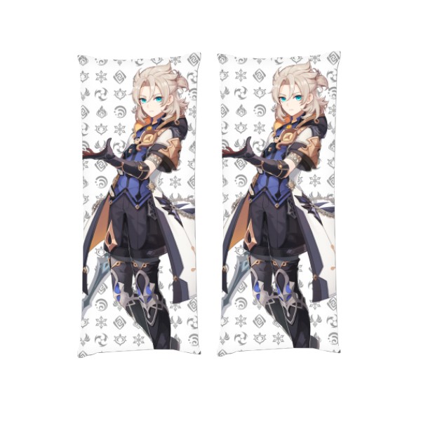 

Подушка Albedo Genshin Impact дакимакура двухсторонняя стандарт 40 х 100 см - MyTee