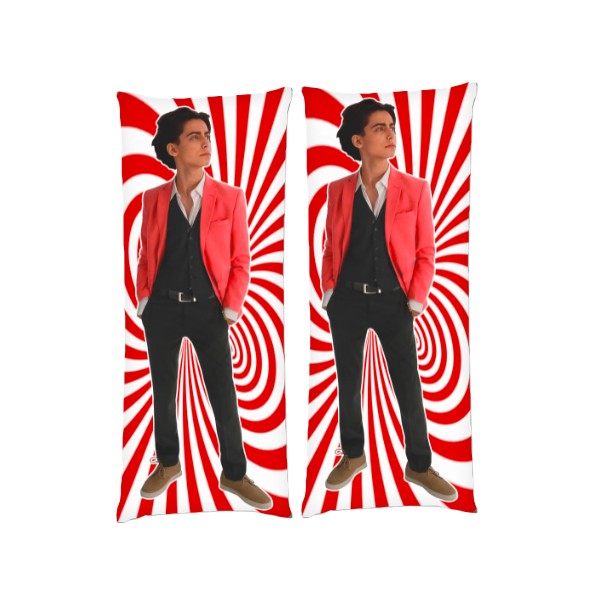 

Подушка Aidan Gallagher дакимакура двухсторонняя стандарт 40 х 100 см - MyTee