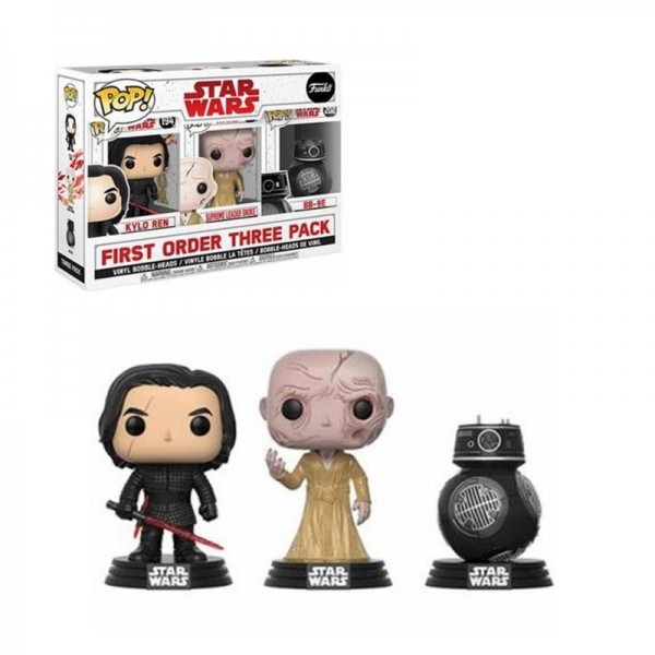 

Набор Funko Star Wars The Last Jedi: Bad Guys - Vinyl Figures 3-pack, 10 cm, 26486