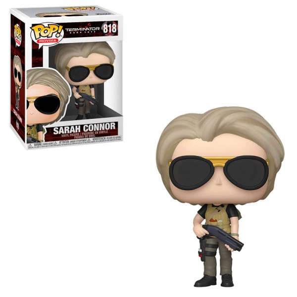 

Фигурка Funko POP! Terminator Dark Fate - Sarah Connor Vinyl Figure Assortment (5+1 chase figure), 10 см, 43502