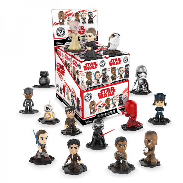 

Набор фигурок Funko POP! Star Wars Episode 8 The Last Jedi - Mystery Mini Display Box (12 figures random packaged), 20247, 10 cm