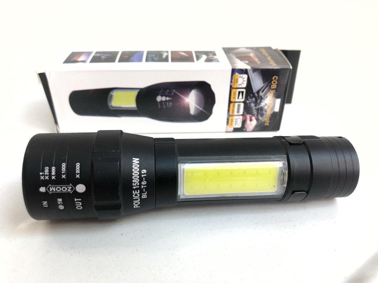 

Фонарик BL T6 19 USB CHARGE