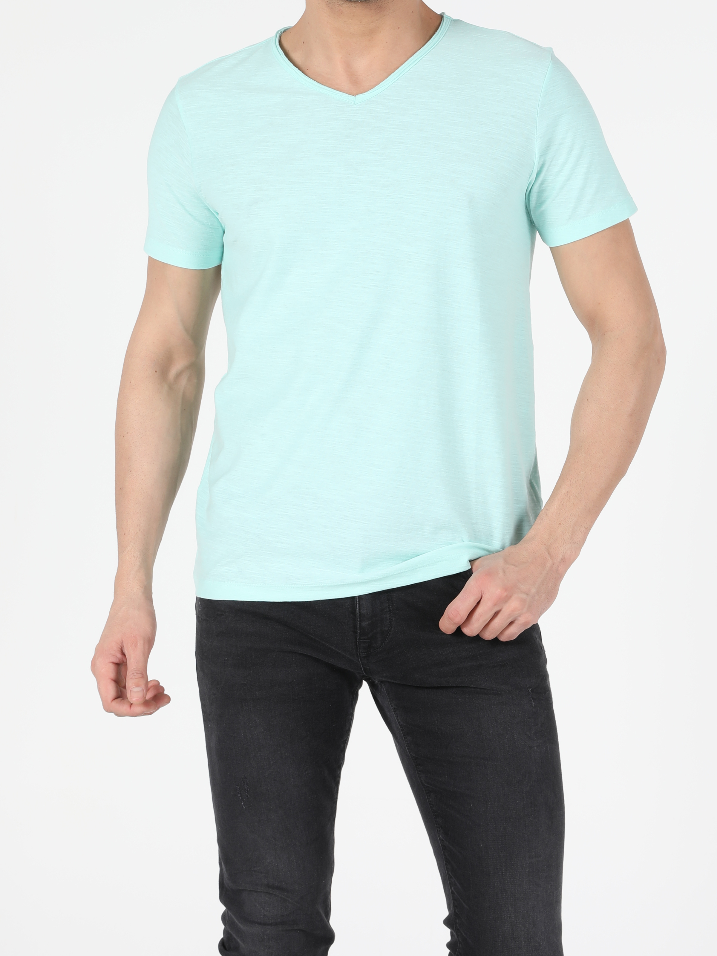 

Футболка Colin's CL1006931MGR XXL Mint Green