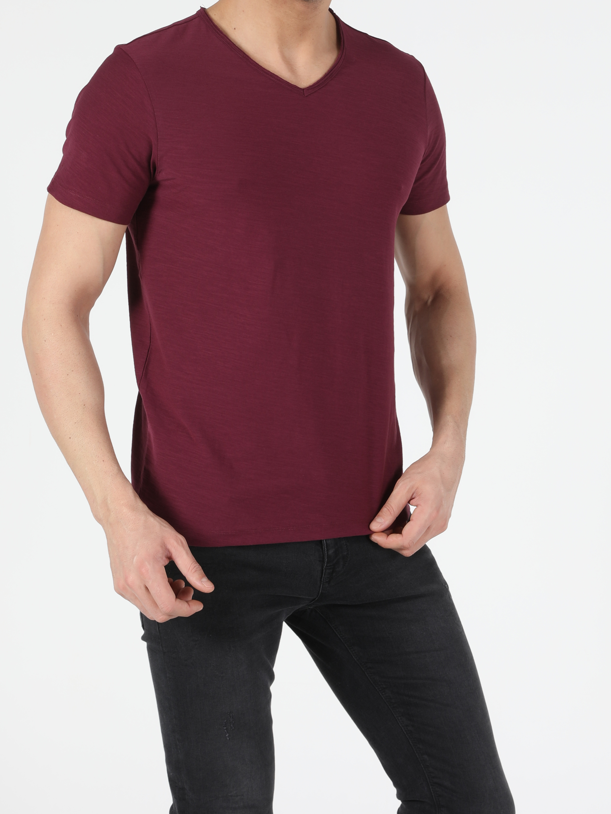 

Футболка Colin's CL1006931BRD XXL Bordeaux