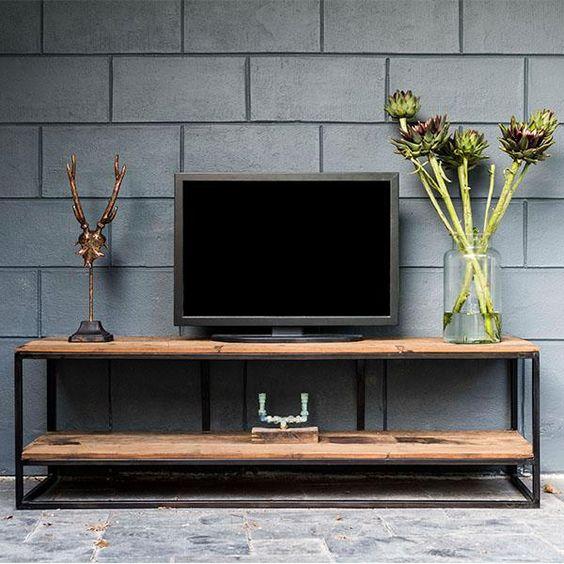 

Дизайнерская Тумба для телевизора в стиле Лофт Loft Design RV530 ()