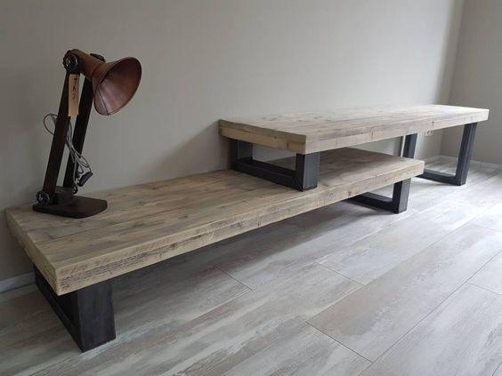 

Дизайнерская Тумба для телевизора в стиле Лофт Loft Design RV525 ()