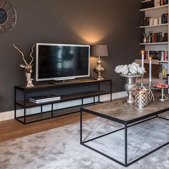 

Дизайнерская Тумба для телевизора в стиле Лофт Loft Design RV529 ()
