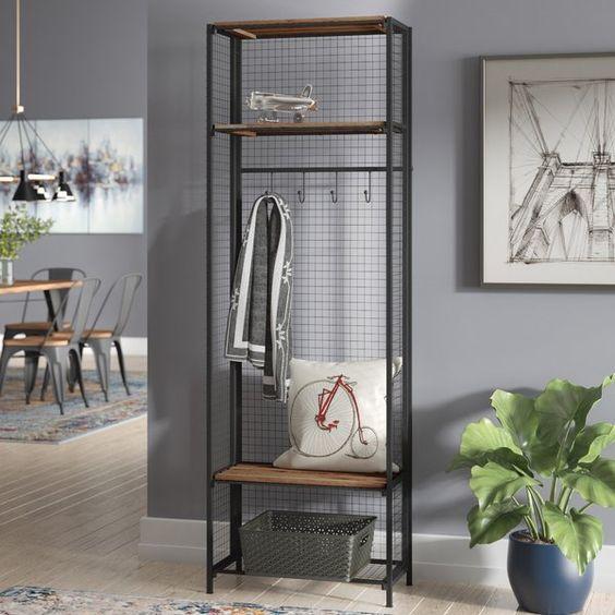 

Дизайнерская Напольная вешалка в прихожую в стиле Лофт Loft Design RV890 ()