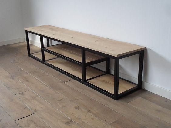 

Дизайнерская Тумба для телевизора в стиле Лофт Loft Design RV503 ()