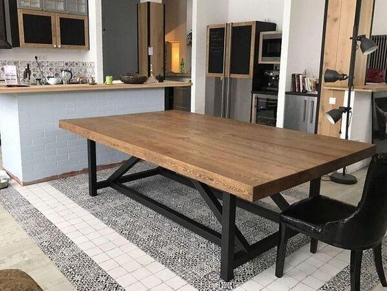 

Дизайнерский Обеденный кухонный стол в стиле Лофт Loft Design RV790 ()