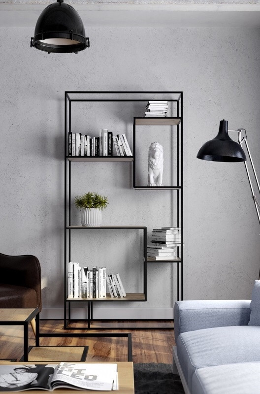 

Дизайнерский Стеллаж в стиле Лофт Loft Design RV075 ()